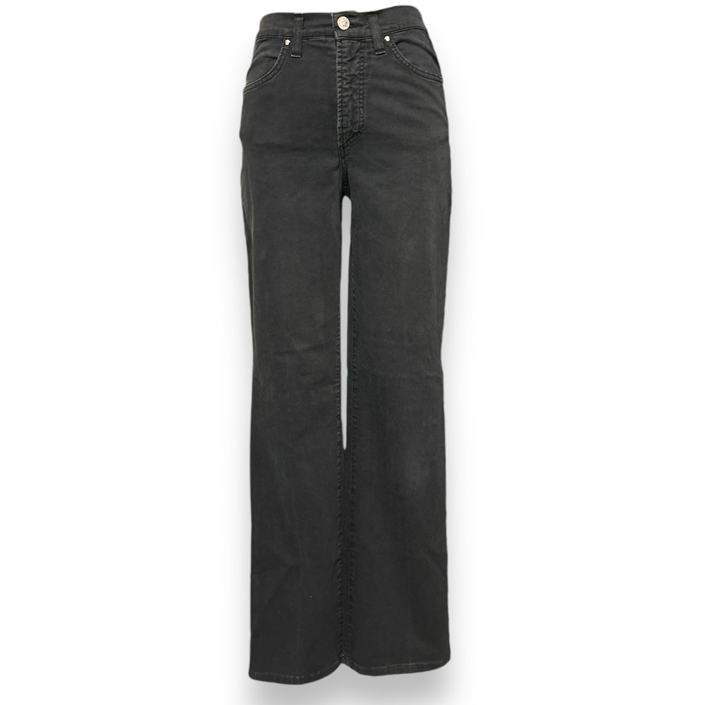 VERSACE High Waist Black Denim Jeans EU 42 US 6 VINTAGE
